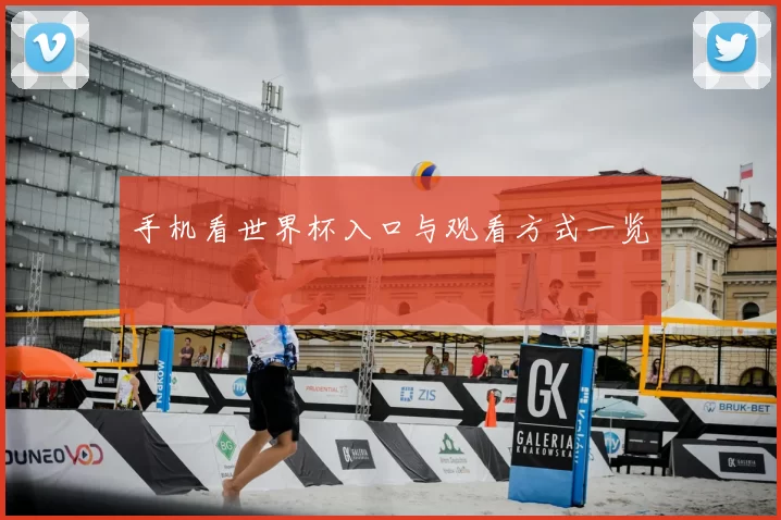 手机看世界杯入口与观看方式一览